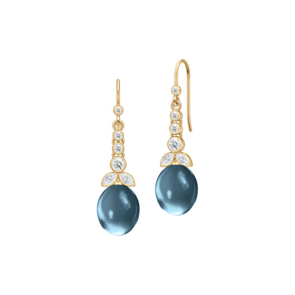 Treasure Chandelier, gold/london blue Treasure Chandelier, gold/london blue, Julie Sandlau