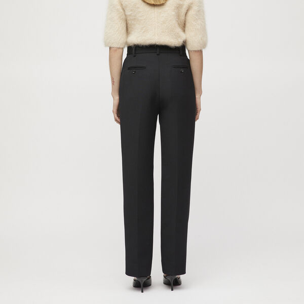 Cigarette pants, jet black, FWSS