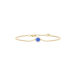 Primini Armb&aring;nd, gold/royal blue, Julie Sandlau