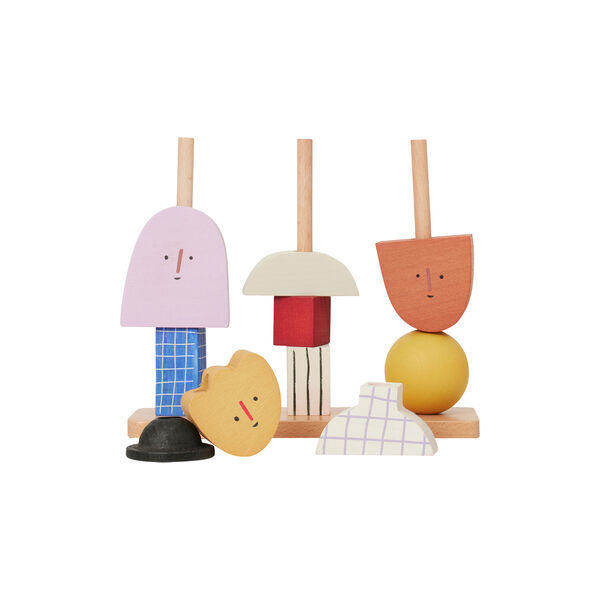 Character Stacking Blocks, Ferm Living Kids