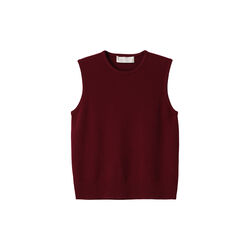 Classic Wool Tank, burgundy, FWSS