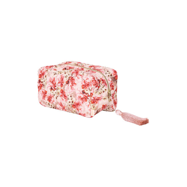 Cosmetic Bag Linen, vintage flowers, byTiMo