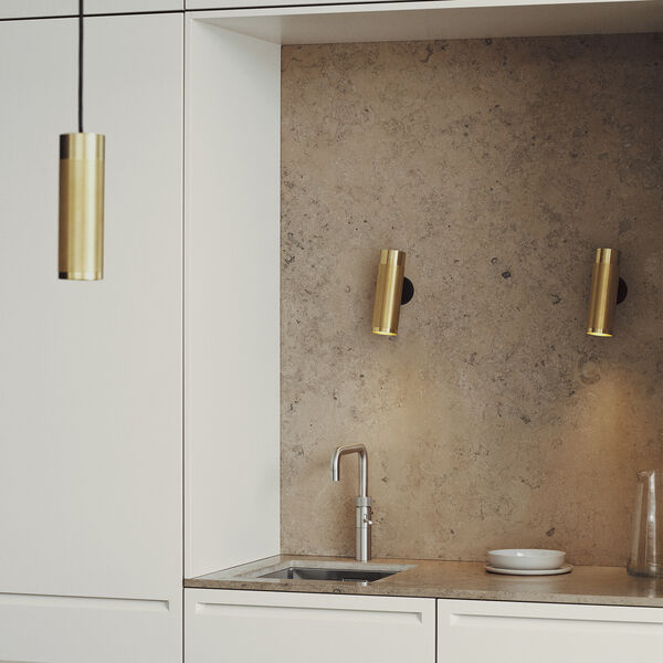 Patrone Wall Lamp, brass, Thorup Copenhagen