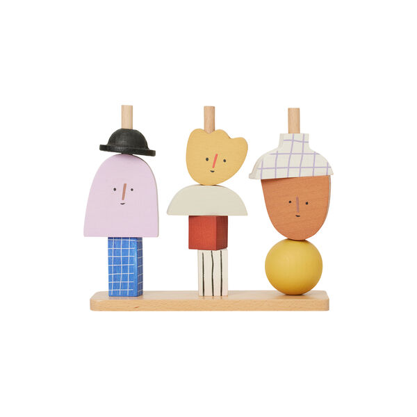 Character Stacking Blocks, Ferm Living Kids
