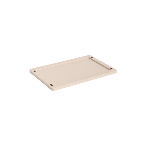 HAY Colour Crate Lid Plastic Small, powder, HAY