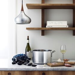 Stainless Steel Gryte 6,5 L, Eva Trio