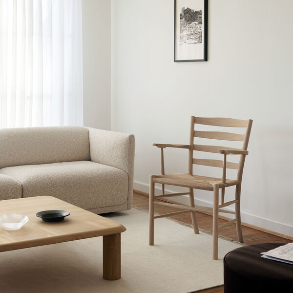 Klint Armchair, s&aring;pebehandlet eik, Fredericia Furniture