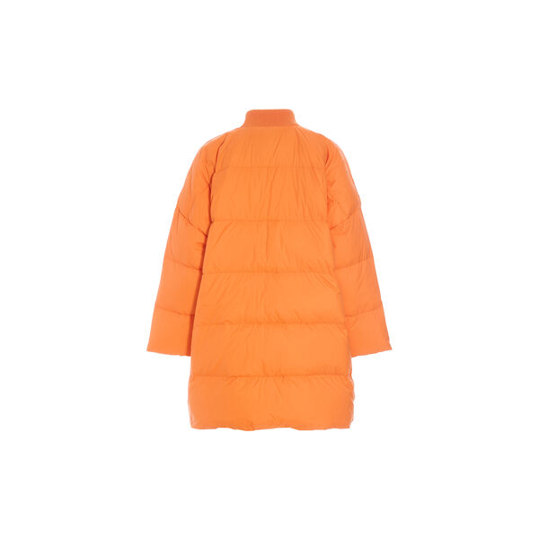 Feather down kåpe med glidelås, sporty orange, BITTE KAI RAND