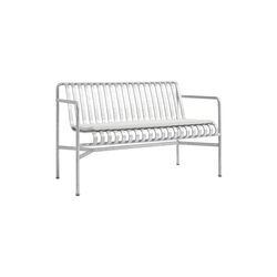 Palissade spisebord benk, hot galvanised, HAY