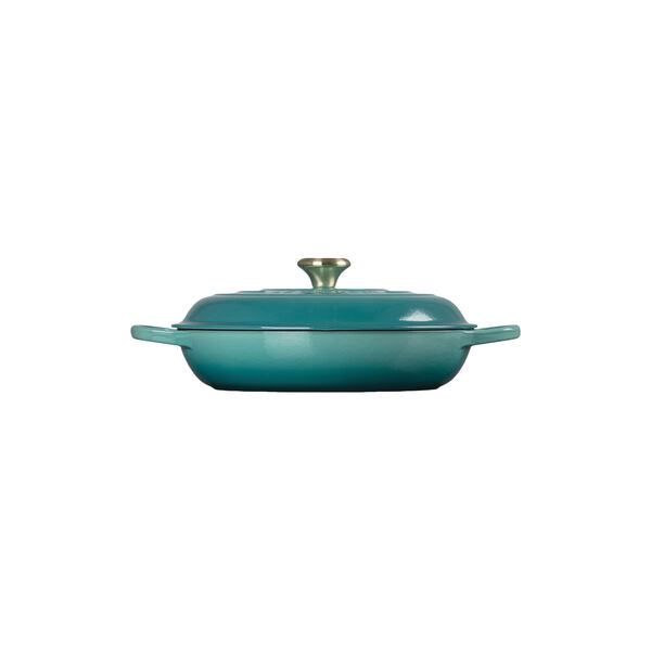 Signature st&oslash;pejern buffetgryte 30 cm, bleu riviera, Le Creuset