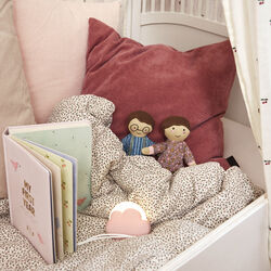 Cloudy nattlampe, dusty rose, Kreafunk