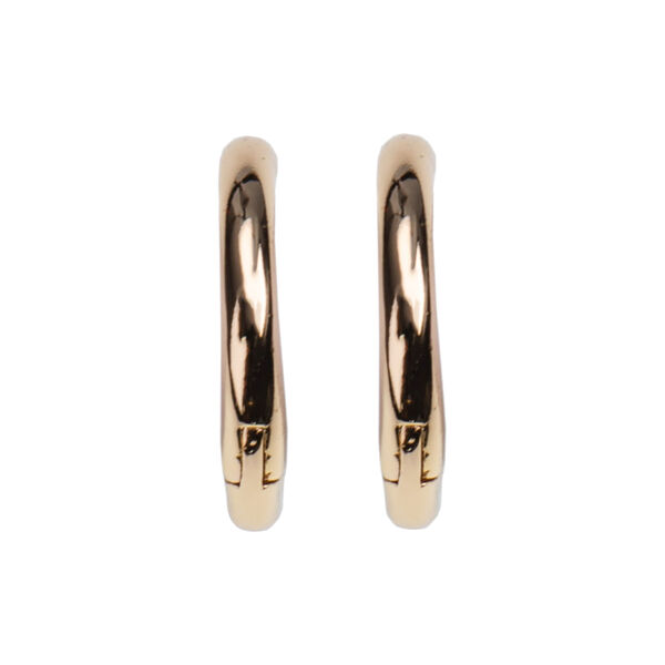 Emilia medium hoops, gold, Emilia by Bon Dep