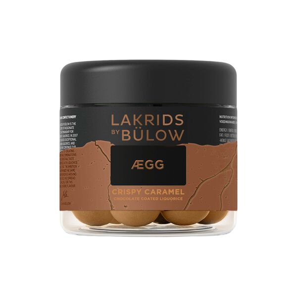 EASTER 2026 EGG Crispy Caramel Small, Lakrids by B&uuml;low