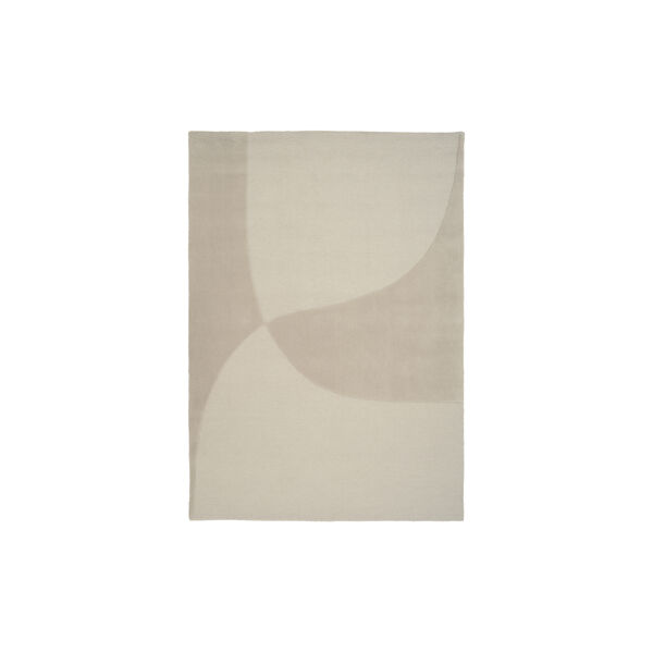 Split Plains gulvteppe, beige, Linie Design