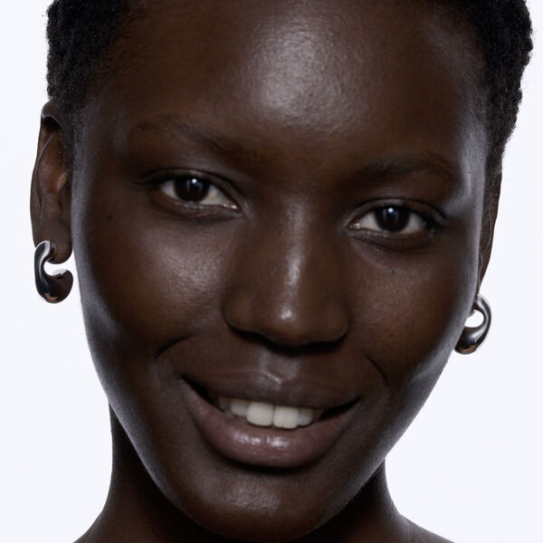 Dolphin &Oslash;rering small, s&oslash;lv, Maria Black