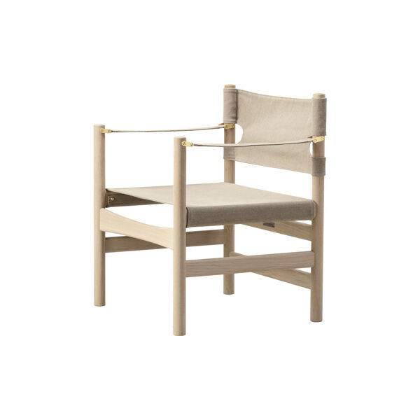 Canvas 21 Chair, soap treated oak/natural canvas, Fredericia Furniture