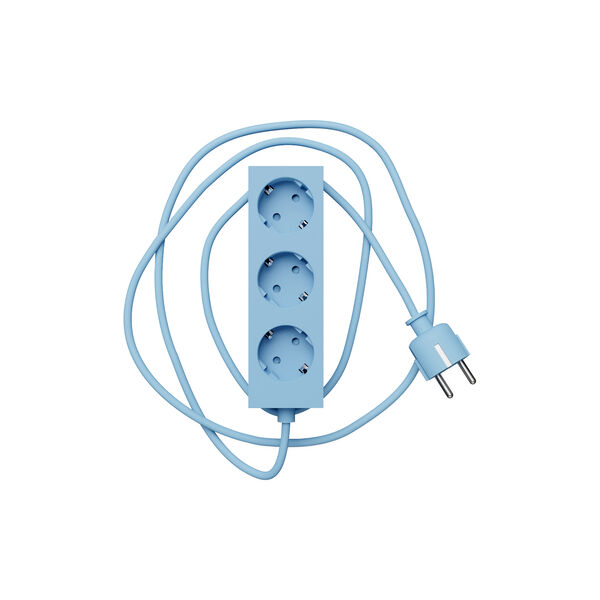 Power Bar 2 meters, powder blue, Pedestal