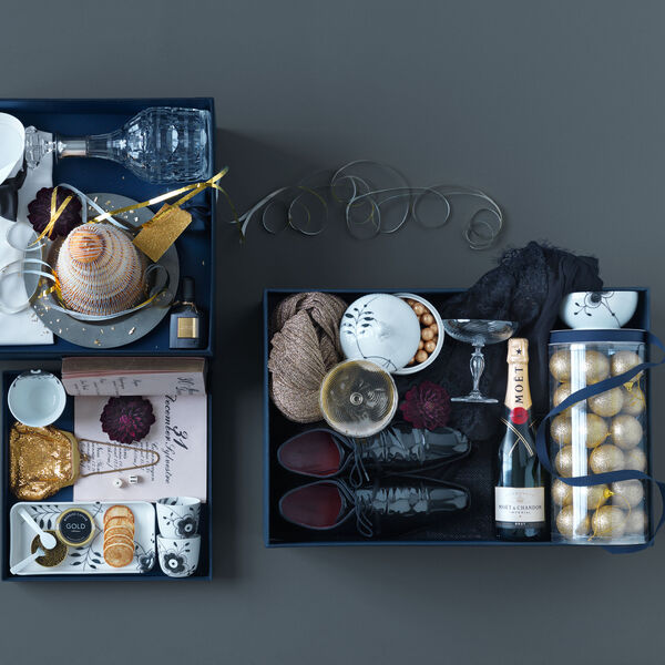 Sort Mega Riflet sk&aring;l 47 cl, Royal Copenhagen