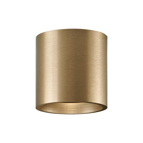 SOLO 2 ROUND taklampe, brass, LIGHT-POINT