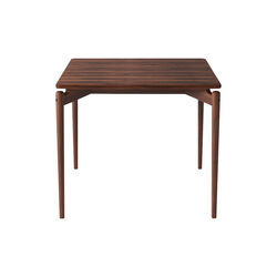 PURE Dining Table L85, natural oiled walnut, Bruunmunch Furniture