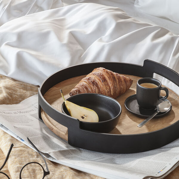 Nordic Kitchen espresso kopp med undersk&aring;l, Eva Solo