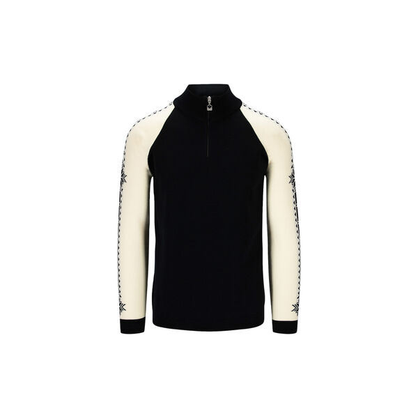 Geilo Masc Sweater, black offwhite, Dale of Norway