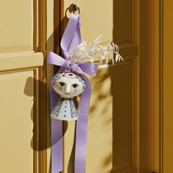 Eva Juleoppheng 2025, blå, Bjørn Wiinblad