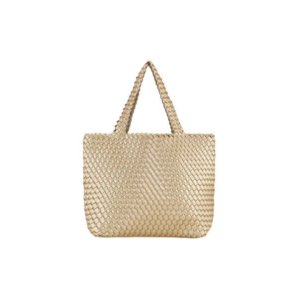 Braided Shopper, platin silver, Ilse Jacobsen Hornb&aelig;k