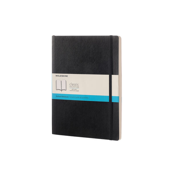 Classic Notebook prikkete sider, sort, Moleskine