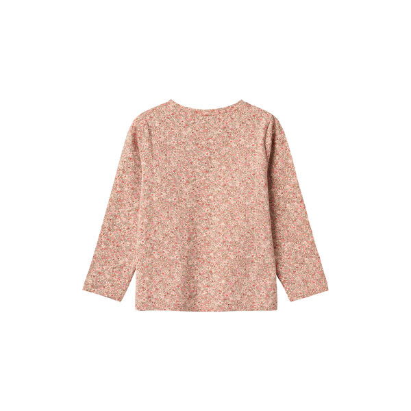 T-shirt L/S Manna, 9566 rose dust flower meadow T-shirt L/S Manna, 9566 rose dust flower meadow, Wheat