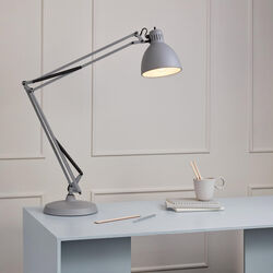 ARCHI T2 bordlampe, silk grey ARCHI T2 bordlampe, silk grey, Nordic Living