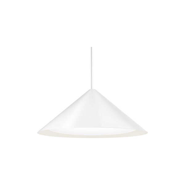 Keglen pendel, hvit, Louis Poulsen