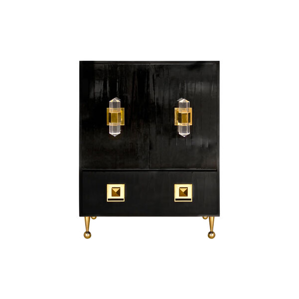 Crawford skap FL19, svart, Jonathan Adler