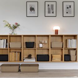 Pulp oppbevaringsboks, natural brown, Zone Denmark