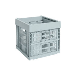 HAY Colour Crate Cube, dusty blue, HAY