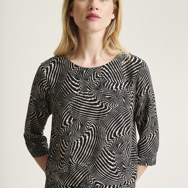 Iki  bluse, zebra shell, BITTE KAI RAND