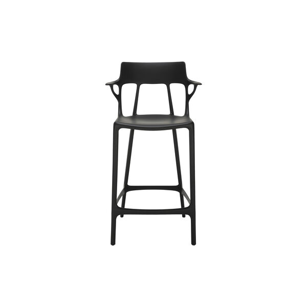 A.I. RECYCLED skammel, black, Kartell
