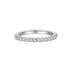 Ophelia Eternity Ring, silver, Nila Noor