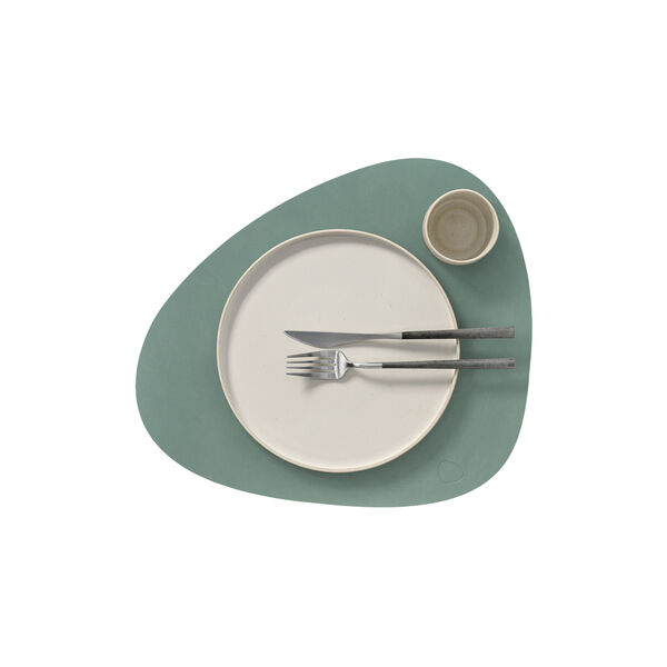 Nupo dekkebrikke Curve L, pastel green, LIND DNA