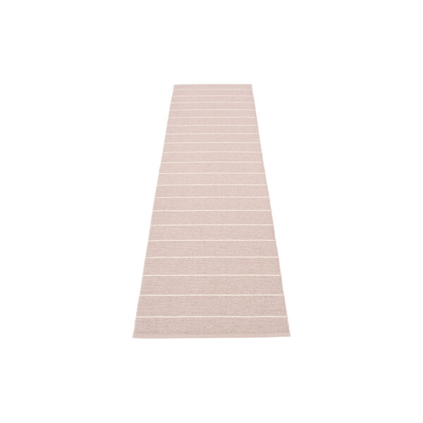 Carl gulvl&oslash;per, pale rose/vanilla, Pappelina