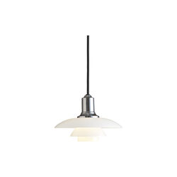 PH 2/1 pendel, krom, Louis Poulsen