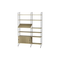 Living Bundle H, black/oak, String Furniture