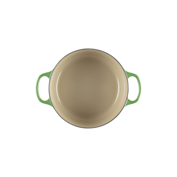 Signature st&oslash;pejern rund gryte &Oslash; 24 cm, bamboo green, Le Creuset