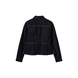 SAVAKISW SLIM FIT RAW DENIM JACKET, 5090 dark denim blue, Sofie Schnoor