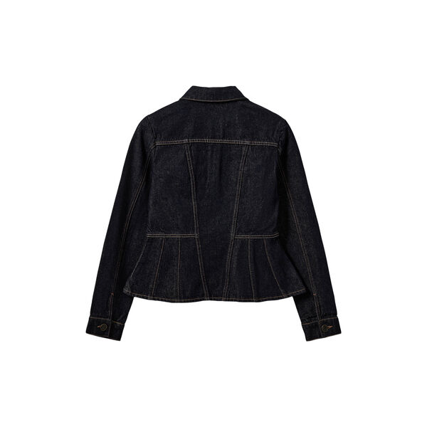 SAVAKISW SLIM FIT RAW DENIM JACKET, 5090 dark denim blue, Sofie Schnoor