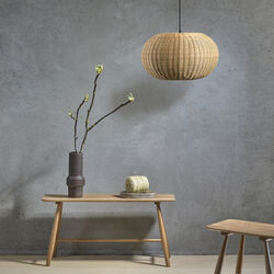 Rost vase, m&oslash;rk brun, Villa Collection