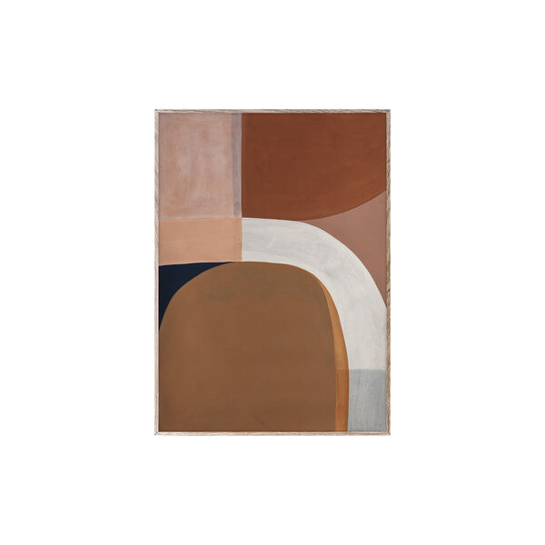 Painted Shapes 01 Poster, Paper Collective