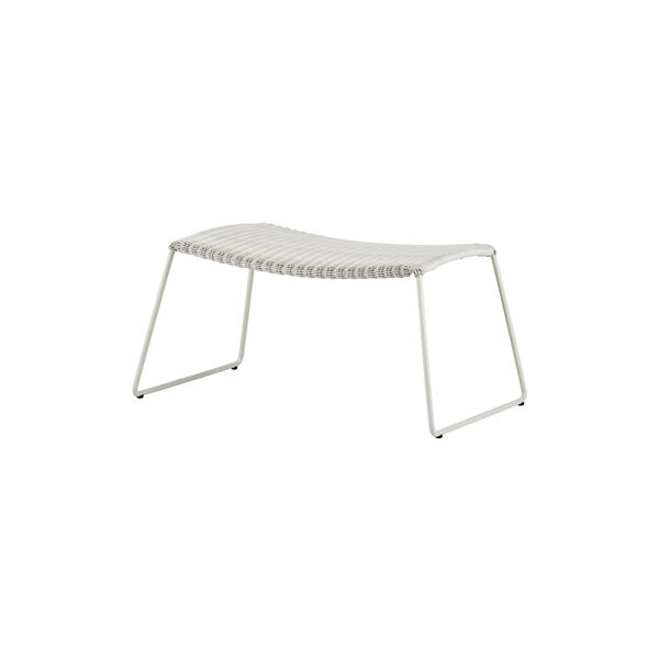 Breeze fotskammel, white grey, Cane-line