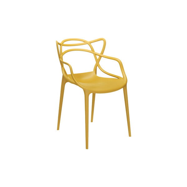 MASTERS stol, mustard, Kartell