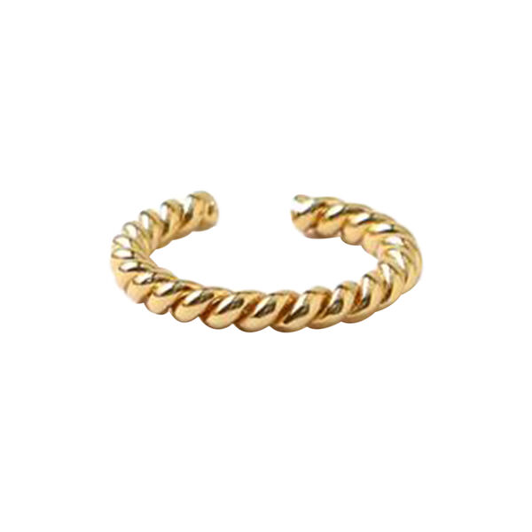 Rope twist ear cuff, gull Rope twist ear cuff, gull, Orelia